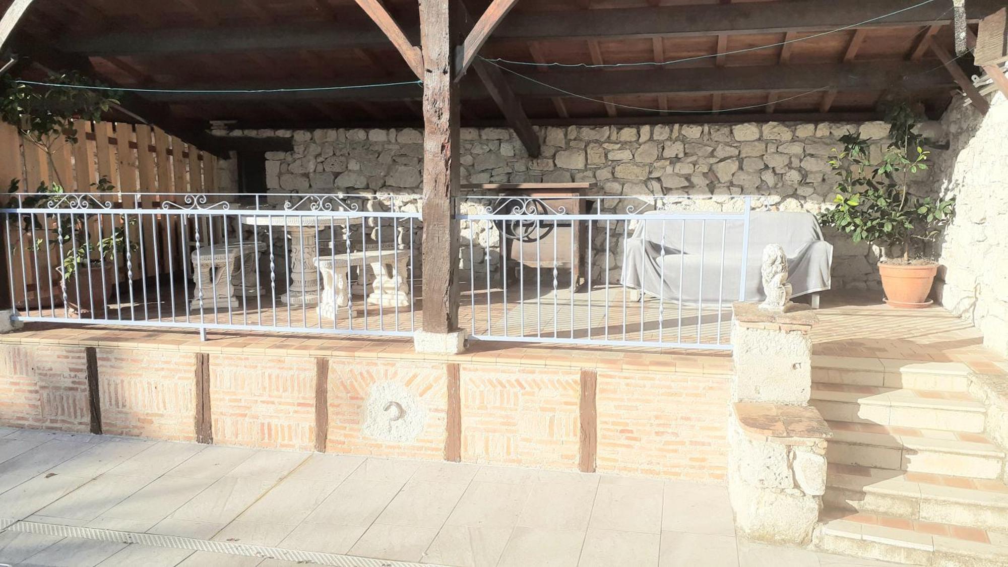 Chaleureux Cottage, Piscine Patio Tayrac  Ngoại thất bức ảnh
